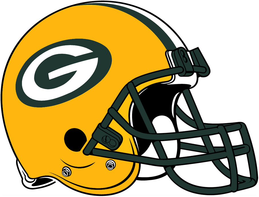 Green Bay Packers 1980-Pres Helmet t shirt iron on transfers...